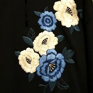 Hollister's oversized embroidered hoodie